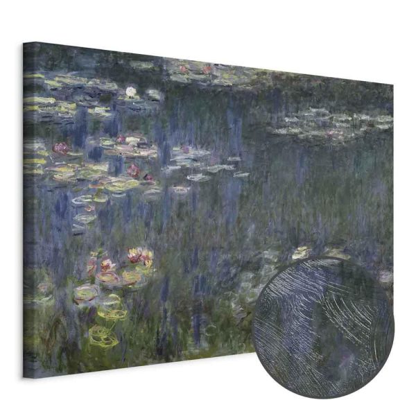 Tableau - Claude Monet – Waterlilies: Green Reflections