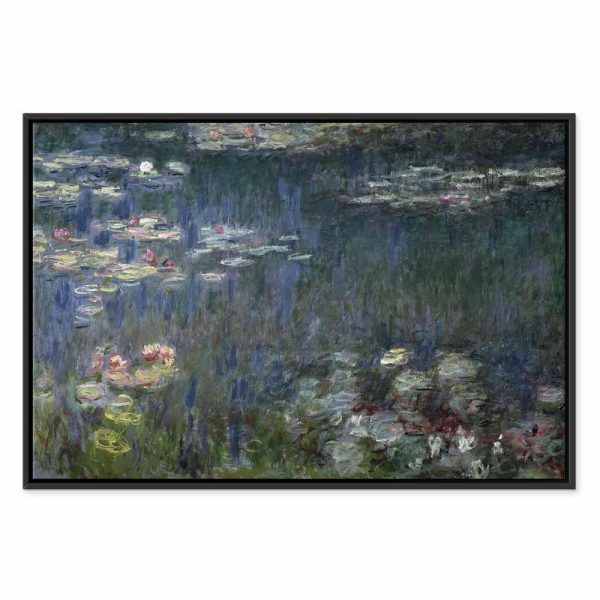 Tableau - Claude Monet – Waterlilies: Green Reflections