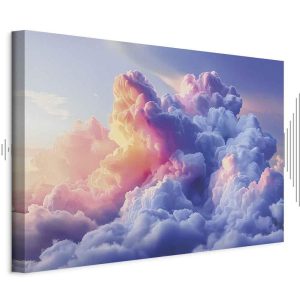 Tableau - Clouds Like Painted: Artistic Brushes of Dawn Painting the Sky