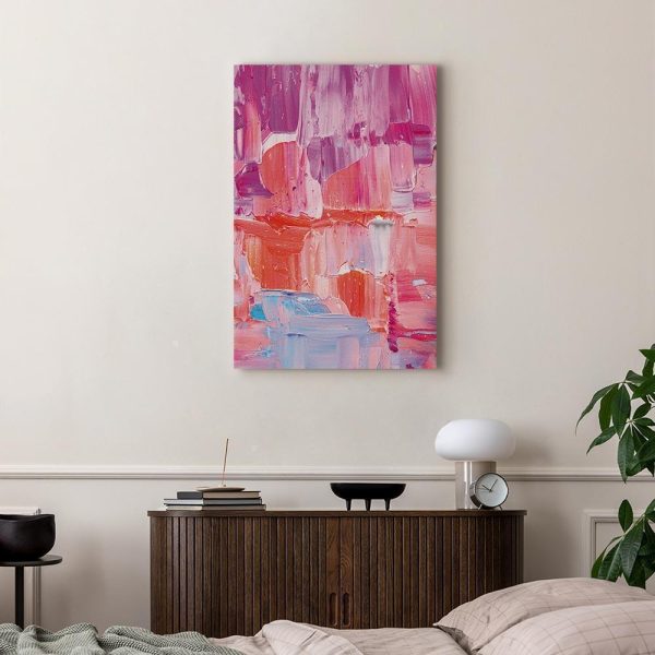 Tableau - Colorful Contrasts - Energetic Color Transitions in Shades of Pink