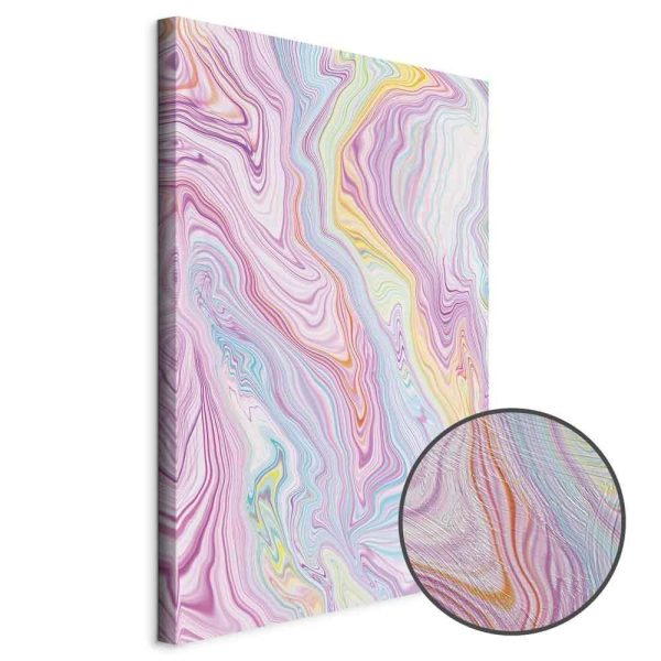 Tableau - Colorful Dream - Abstract Shapes in Pastel Colors