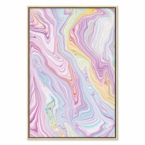 Tableau - Colorful Dream - Abstract Shapes in Pastel Colors