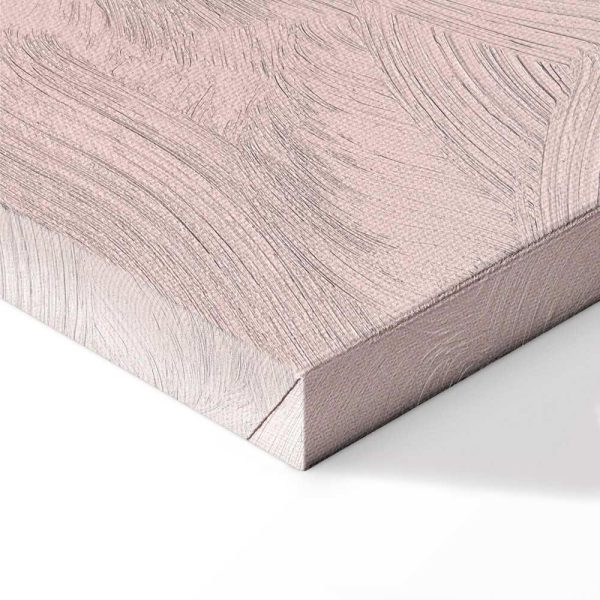 Tableau - Colorful Turns - Dynamic Composition in Shades of Yellow Pink and Blue