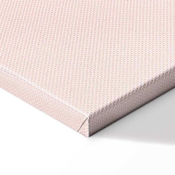 Tableau - Colorful Turns - Dynamic Composition in Shades of Yellow Pink and Blue