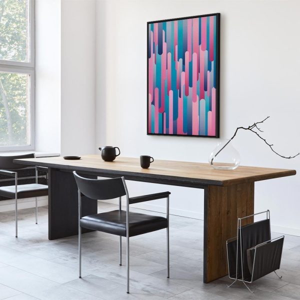 Tableau - Colourful Pistons (1 Part) Vertical
