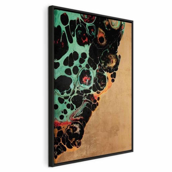 Tableau - Composition of Micro Shapes (1-part) - Abstract Forms of Colors