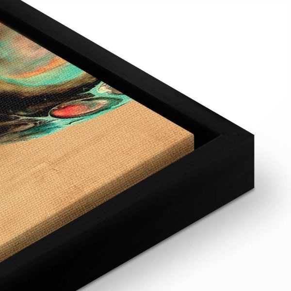 Tableau - Composition of Micro Shapes (1-part) - Abstract Forms of Colors