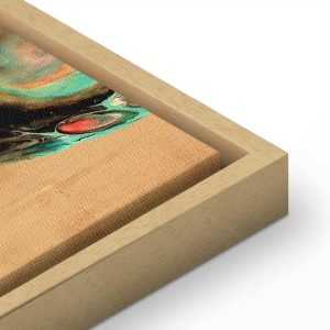 Tableau - Composition of Micro Shapes (1-part) - Abstract Forms of Colors