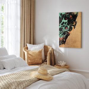 Tableau - Composition of Micro Shapes (1-part) - Abstract Forms of Colors