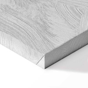 Tableau - Cosmic Heart - Silver Heart with a Ring on a Purple Background