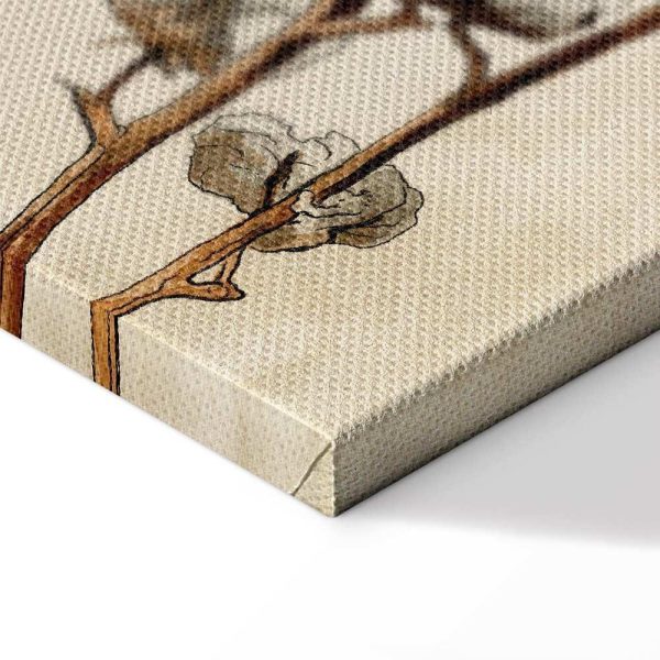 Tableau - Cotton Branches (1 Part) Vertical