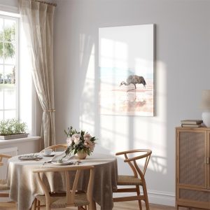 Tableau - Crane in the Morning (1 Part) Vertical