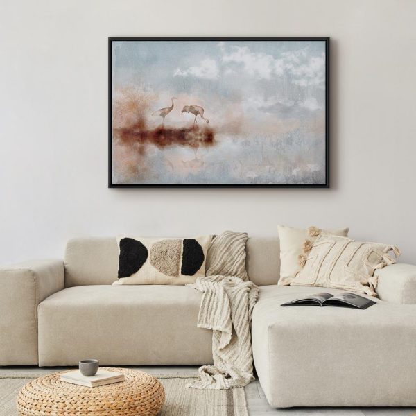 Tableau - Cranes in the Morning (1 Part) Wide