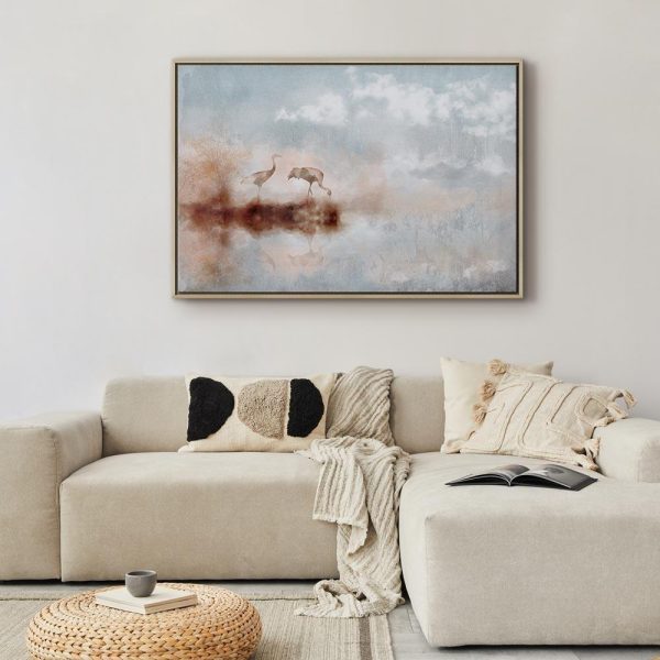 Tableau - Cranes in the Morning (1 Part) Wide