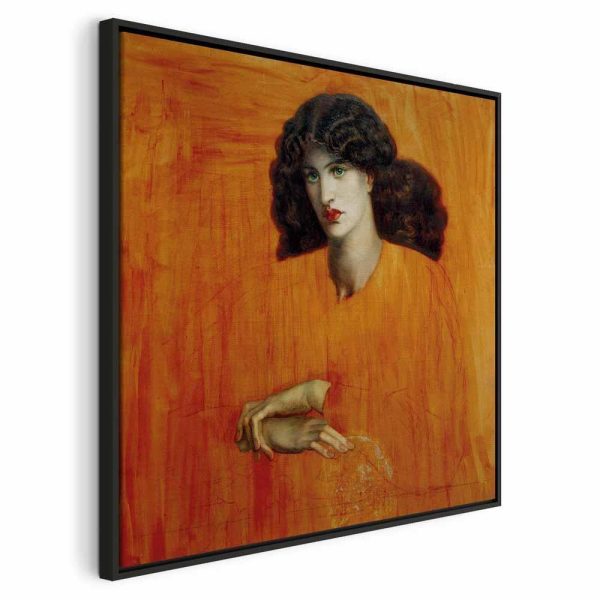 Tableau - Dante Gabriel Rossetti – La Donna della Finestra