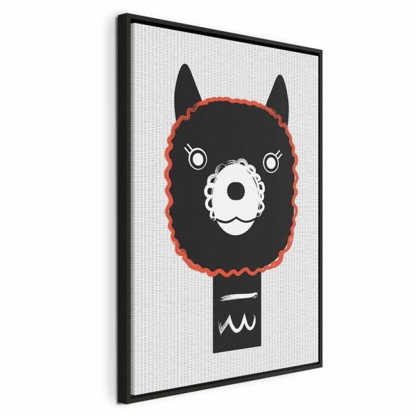 Tableau - Decorative Alpaca (1 Part) Vertical