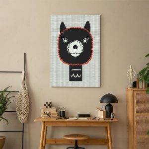 Tableau - Decorative Alpaca (1 Part) Vertical