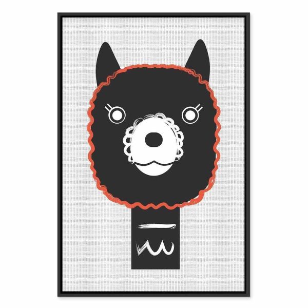 Tableau - Decorative Alpaca (1 Part) Vertical