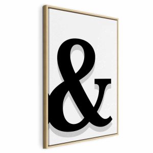 Tableau - Decorative Letter (1 Part) Vertical