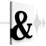 Tableau - Decorative Letter (1 Part) Vertical