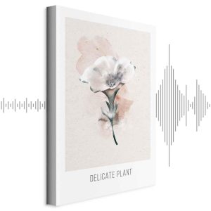 Tableau - Delicate Plant (1 Part) Vertical