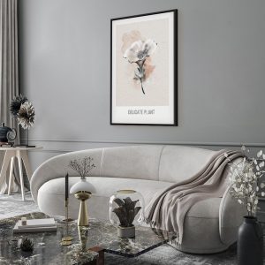 Tableau - Delicate Plant (1 Part) Vertical