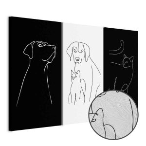 Tableau - Domestic Animals (3 Parts)