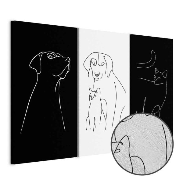 Tableau - Domestic Animals (3 Parts)