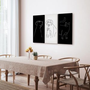 Tableau - Domestic Animals (3 Parts)