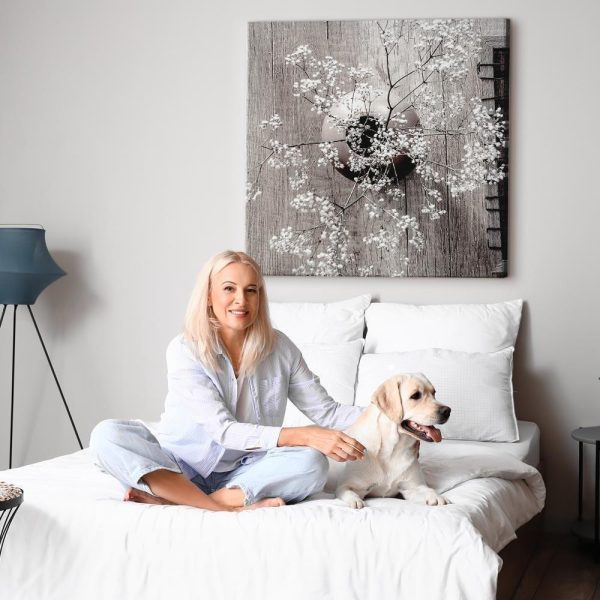 Tableau - Dried Flowers (1 Part) Square