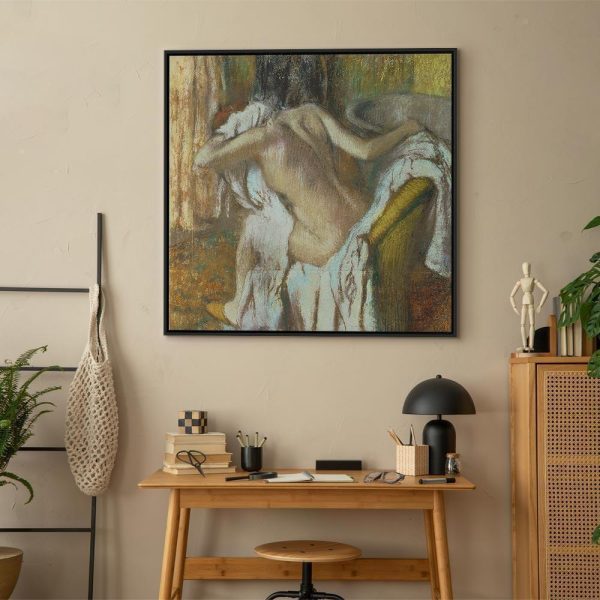 Tableau - Edgar Degas – Woman drying herself