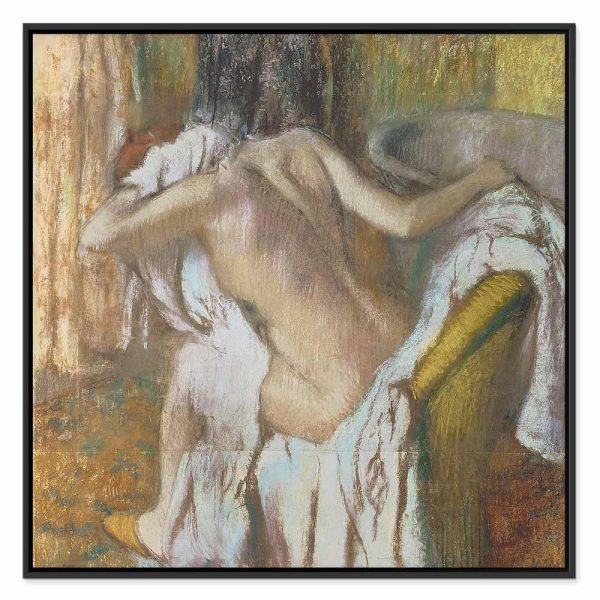 Tableau - Edgar Degas – Woman drying herself
