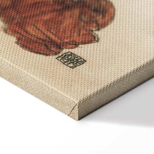 Tableau - Egon Schiele – Liegender Akt mit gelbem Handtuch