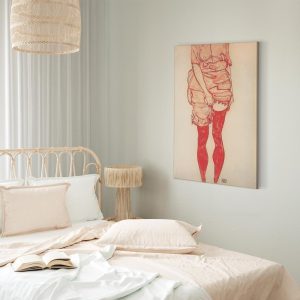 Tableau - Egon Schiele – Standing Woman in Red