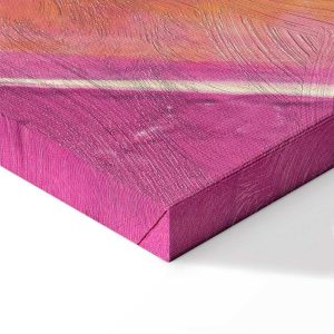 Tableau - Energetic Shapes - Dynamic Oil Paint Composition on Canvas