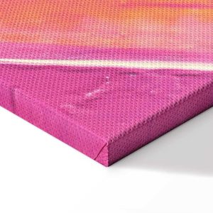 Tableau - Energetic Shapes - Dynamic Oil Paint Composition on Canvas