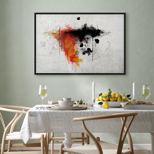 Tableau - Expression of Red (1 Part) Wide