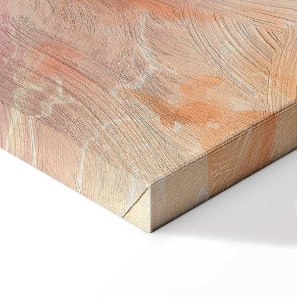 Tableau - Fiery Colors - Dynamic Shapes in Colors of Fire and Pink