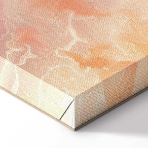 Tableau - Fiery Colors - Dynamic Shapes in Colors of Fire and Pink