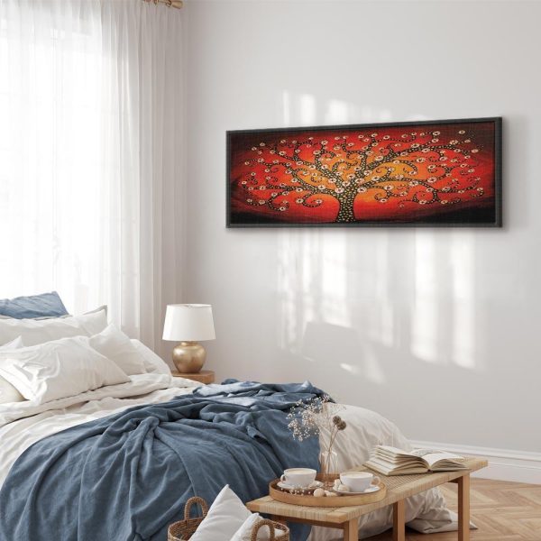 Tableau - Fiery Tree (1 Part) Narrow