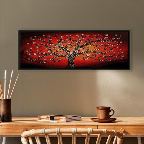 Tableau - Fiery Tree (1 Part) Narrow