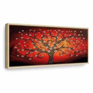 Tableau - Fiery Tree (1 Part) Narrow