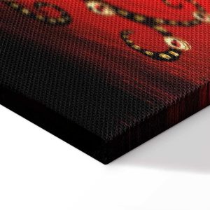 Tableau - Fiery Tree (1 Part) Narrow