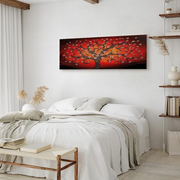 Tableau - Fiery Tree (1 Part) Narrow