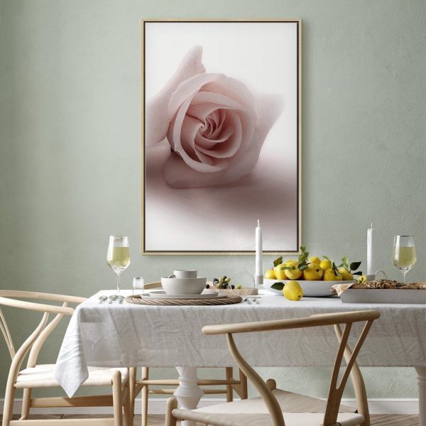 Tableau - Floral Glamour Glow (1-part) - Delicate and Pastel Pink Rose
