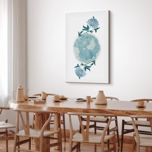 Tableau - Floral Planet (1 Part) Vertical