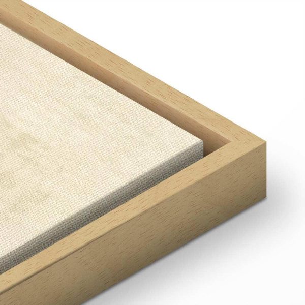 Tableau - Flowers in Beige (1 Part) Wide