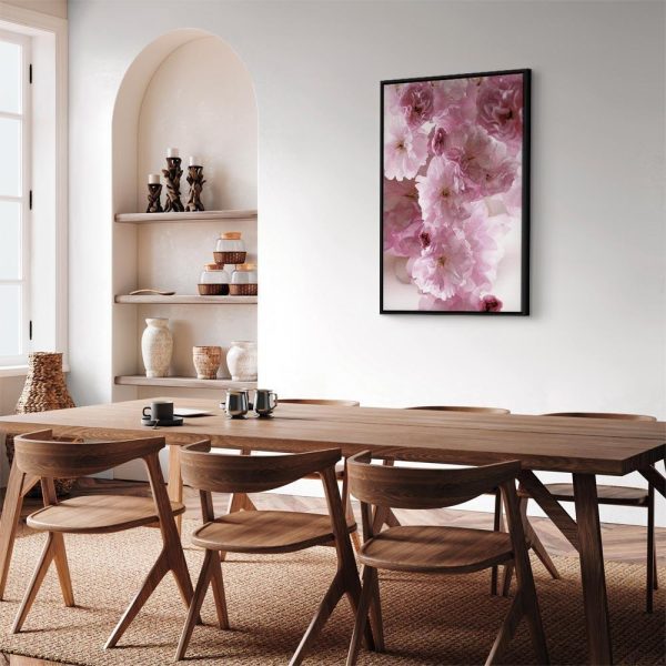 Tableau - Flowery Glamour (1-part) - Flower Petals in Shades of Pink