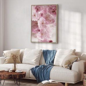 Tableau - Flowery Glamour (1-part) - Flower Petals in Shades of Pink