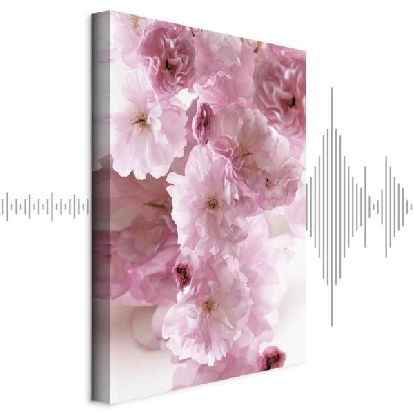 Tableau - Flowery Glamour (1-part) - Flower Petals in Shades of Pink